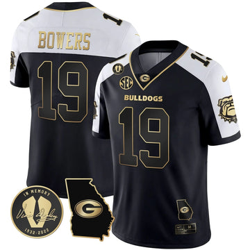 Personalized GB 2023 Vapor Jersey - Georgia Map - Alternate / Brock Bowers Stitched