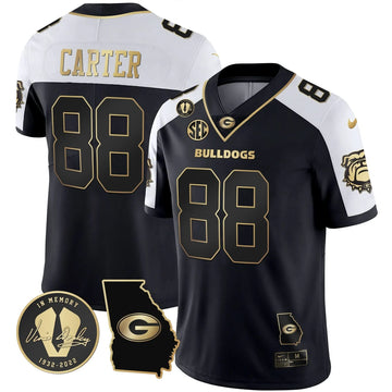 Personalized GB 2023 Vapor Jersey - Georgia Map - Alternate / Jalen Carter Stitched