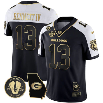 Personalized GB 2023 Vapor Jersey - Georgia Map - Alternate / Stetson Bennett Stitched