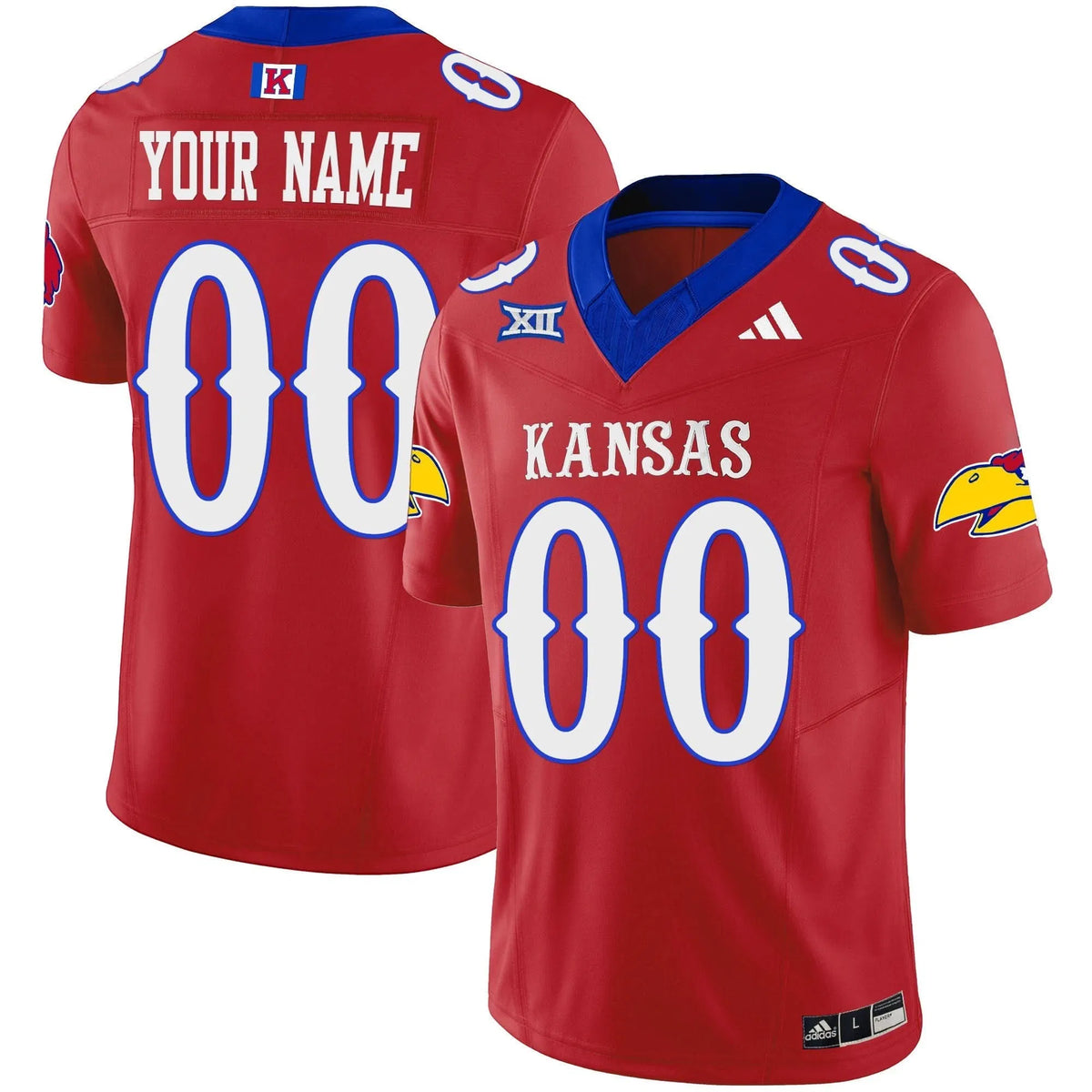 Personalized KJ Blackhawk Vapor Limited Custom Jersey - Red Stitched