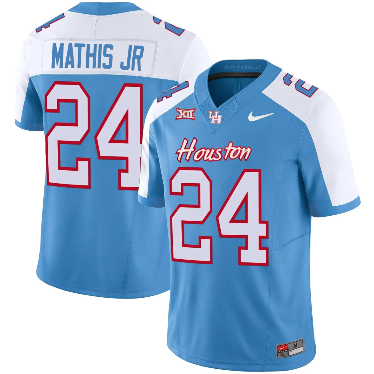 Personalized HOU 2023 Oilers Inspired Vapor Jersey V5 - Alternate / Tony Mathis Jr. Stitched