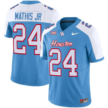 Personalized HOU 2023 Oilers Inspired Vapor Jersey V5 - Alternate / Tony Mathis Jr. Stitched