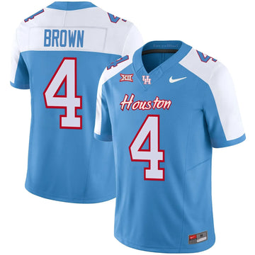 Personalized HOU 2023 Oilers Inspired Vapor Jersey V5 - Alternate / Samuel Brown Stitched