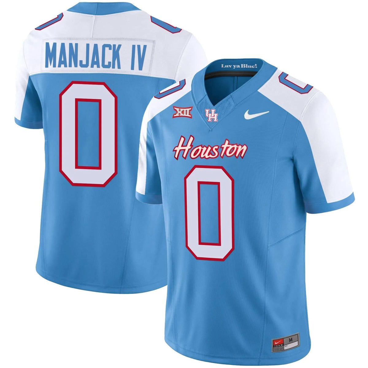 Personalized HOU 2023 Oilers Inspired Vapor Jersey V5 - Alternate / Manjack IV Stitched