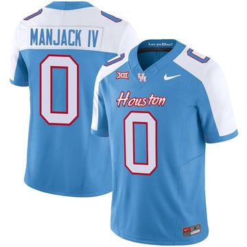 Personalized HOU 2023 Oilers Inspired Vapor Jersey V5 - Alternate / Manjack IV Stitched