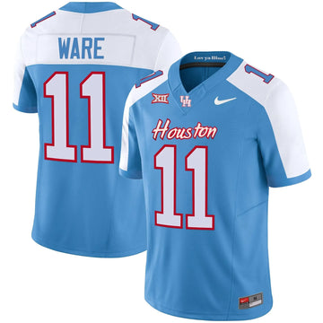 Personalized HOU 2023 Oilers Inspired Vapor Jersey V5 - Alternate / Andre Ware Stitched