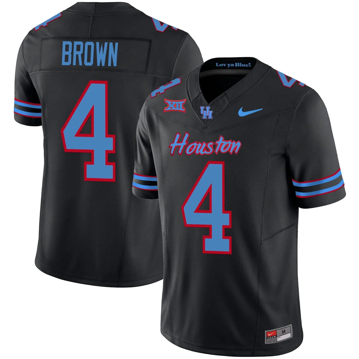 Personalized HOU 2023 Oilers Inspired Vapor Jersey V5 - Black / Samuel Brown Stitched