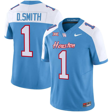 Personalized HOU 2023 Oilers Inspired Vapor Jersey V5 - Alternate / Donovan Smith Stitched
