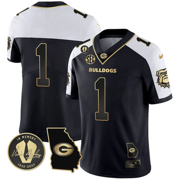 Personalized GB 2023 Vapor Jersey - Georgia Map - Alternate / #1 Team Stitched