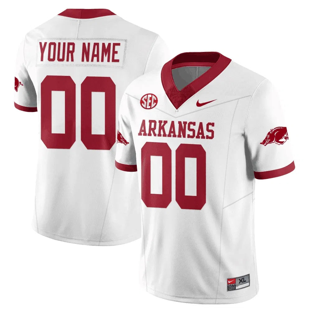 Personalized AR Football 2023 Custom Jersey - White Stitched