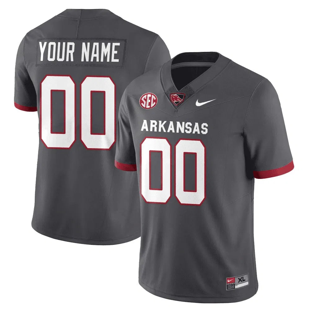 Personalized AR Football 2023 Custom Jersey - Black Stitched