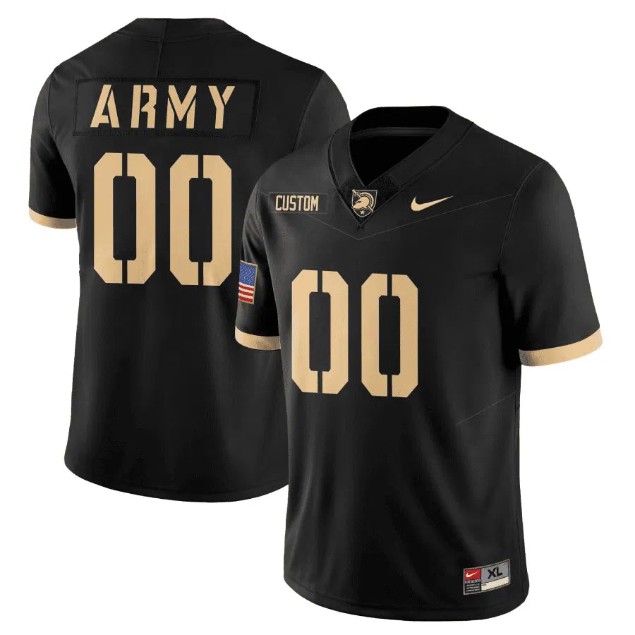 Personalized ABK Special Uniform Custom Jersey - Black Stitched