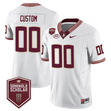 Personalized FSS Scholar Patch Vapor Limited Custom Jersey - White Stitched