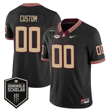 Personalized FSS Scholar Patch Vapor Limited Custom Jersey - Black Stitched