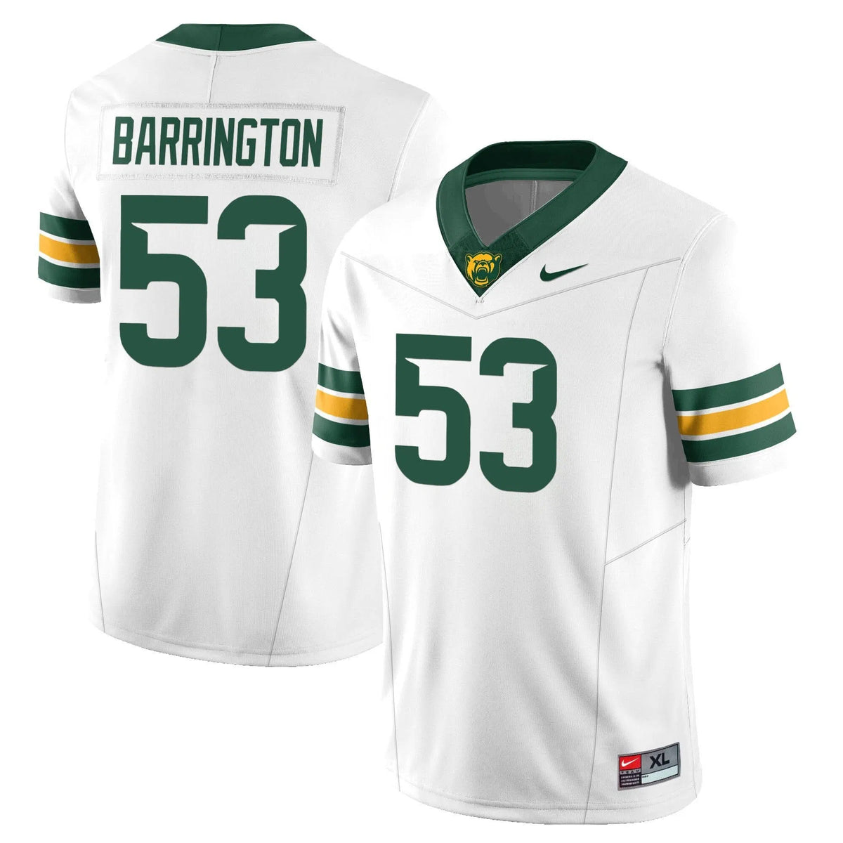 Personalized BB2026 Vapor Limited Jersey - Campbell Barrington - 53 / White Stitched