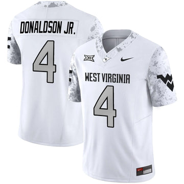 Personalized WVM 2026 Vapor Limited Jersey V2 - White / CJ Donaldson Jr. Stitched