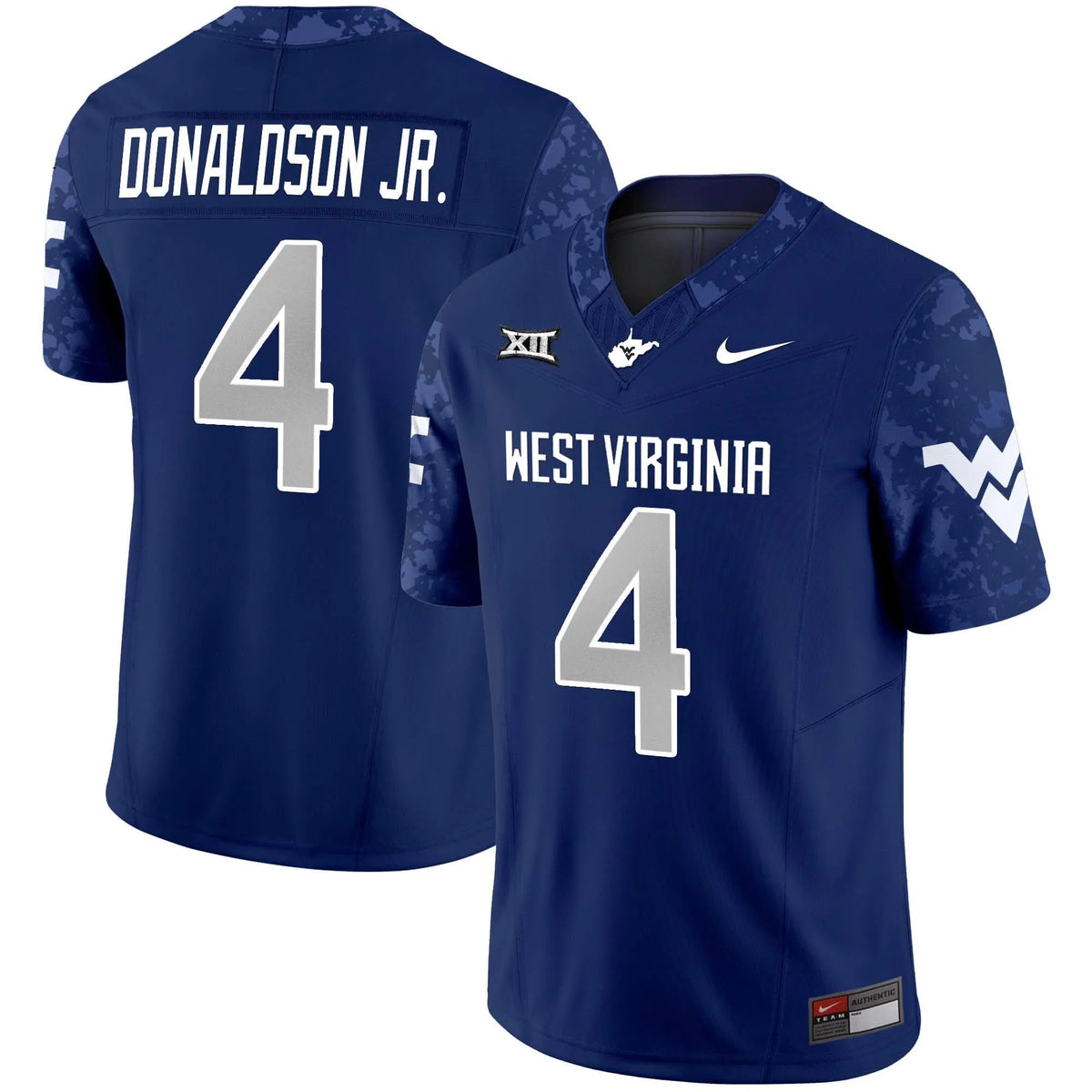 Personalized WVM 2026 Vapor Limited Jersey V2 - Navy / CJ Donaldson Jr. Stitched