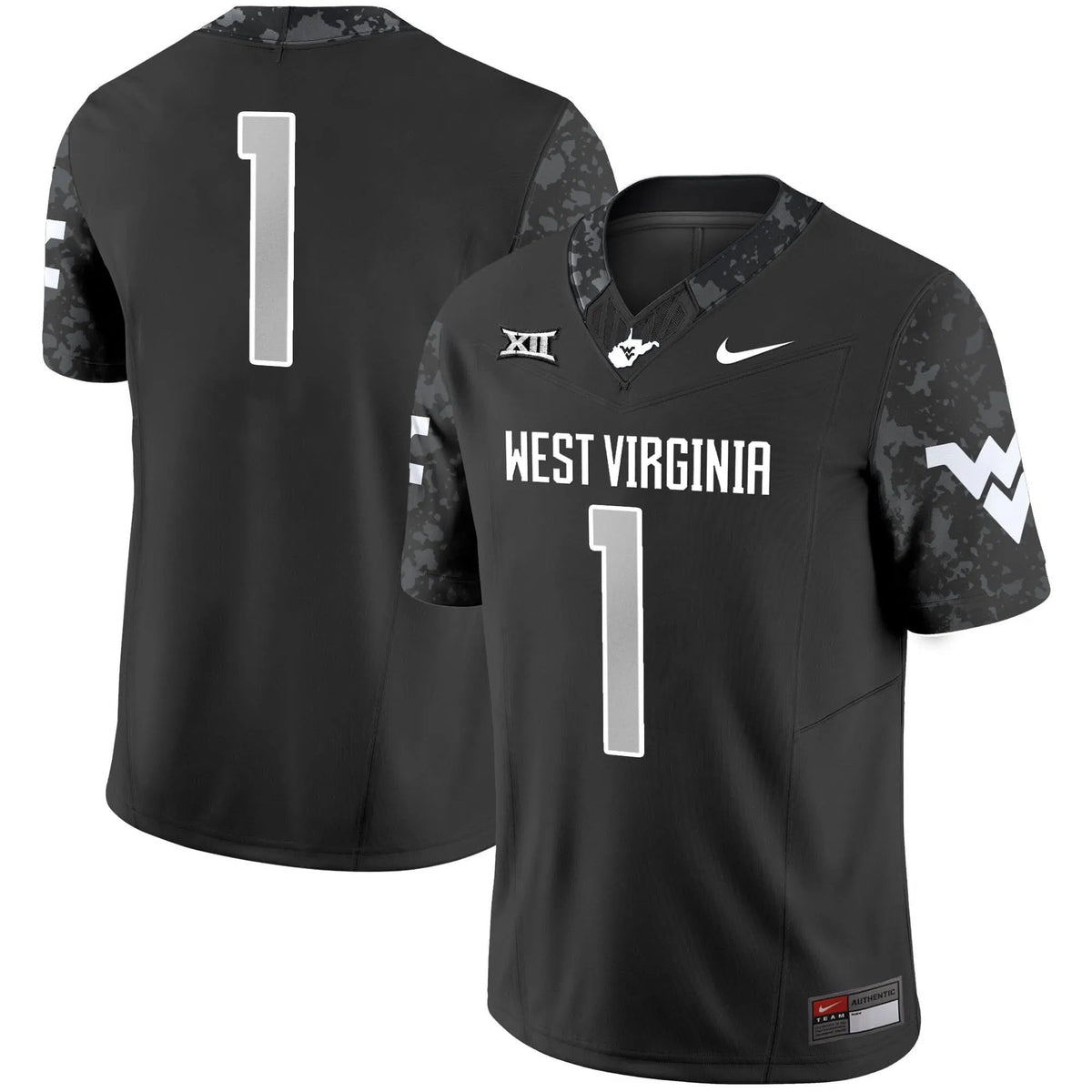 Personalized WVM 2026 Vapor Limited Jersey V2 - Coal / Team Stitched