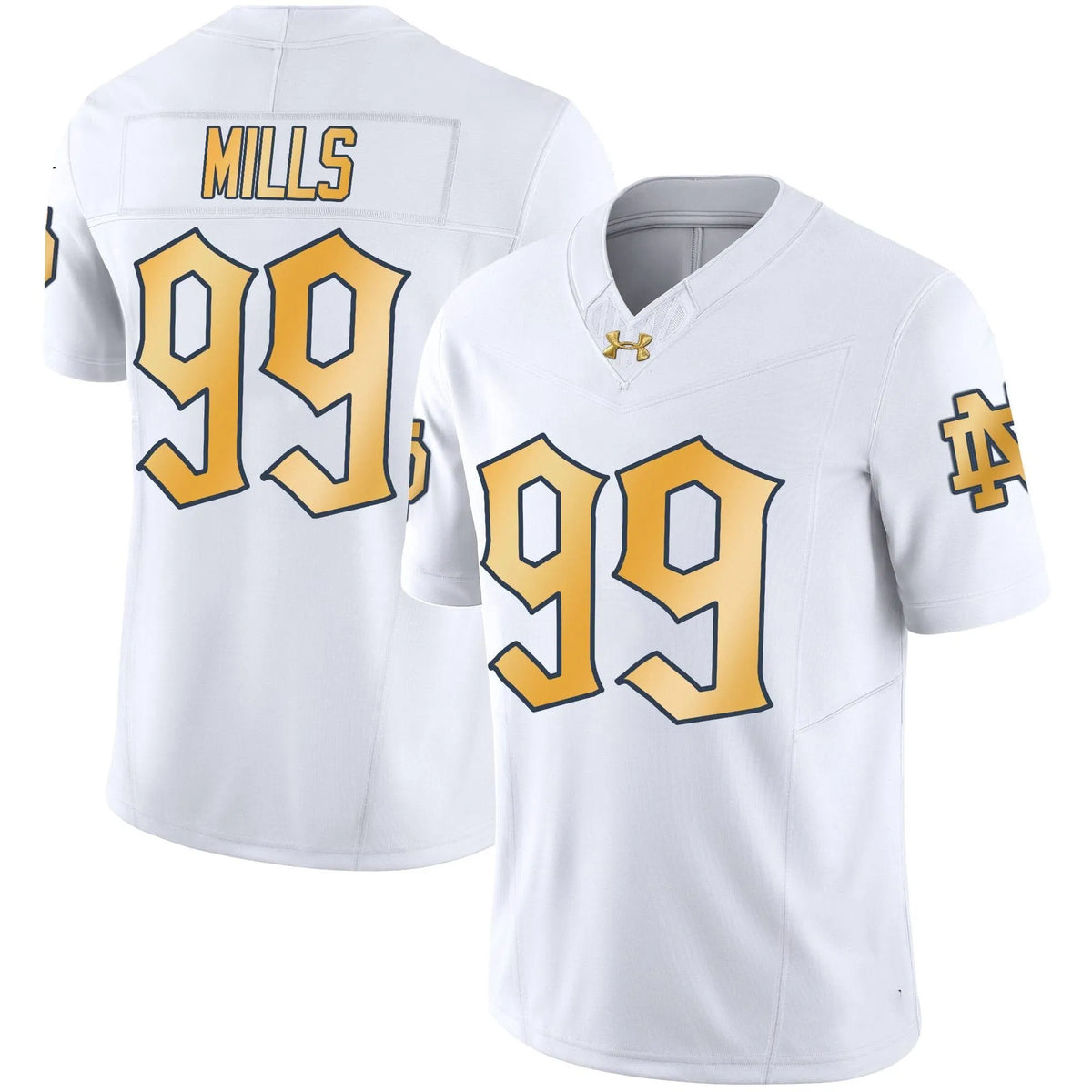 Personalized NDFI 2026 Vapor Limited Jersey - White / Rylie Mills Stitched