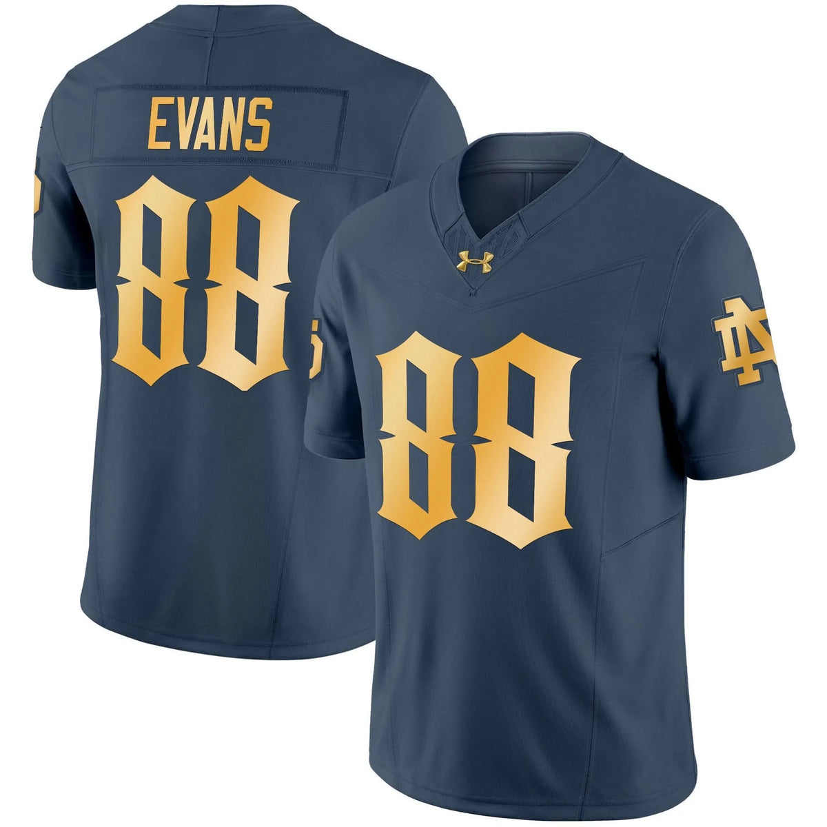 Personalized NDFI 2026 Vapor Limited Jersey - Blue-Gray / Mitchell Evans Stitched