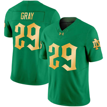 Personalized NDFI 2026 Vapor Limited Jersey - Green / Christian Gray Stitched