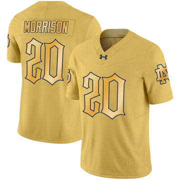 Personalized NDFI 2026 Vapor Limited Jersey - Gold / Benjamin Morrison Stitched