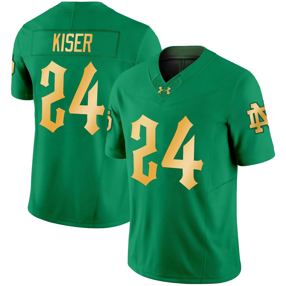Personalized NDFI 2026 Vapor Limited Jersey - Green / Jack Kiser Stitched