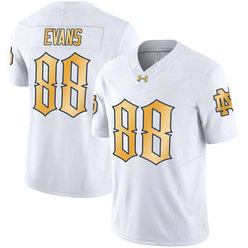 Personalized NDFI 2026 Vapor Limited Jersey - White / Mitchell Evans Stitched