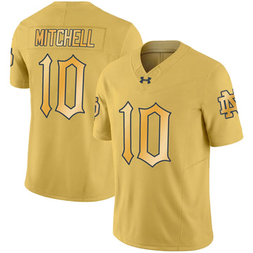 Personalized NDFI 2026 Vapor Limited Jersey - Gold / Kris Mitchell Stitched