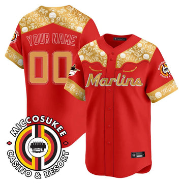 Personalized Custom MM Mystery Edition Jersey - Red Stitched