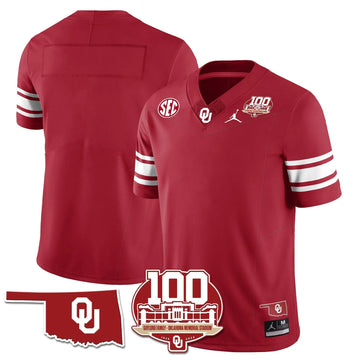 Personalized OS 1946-56 Throwback Uniforms - 100th Season - Crimson / Team Stitched