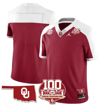 Personalized OS 1946-56 Throwback Uniforms - 100th Season - Alternate Crimson / Team Stitched