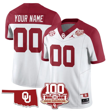 Personalized Custom OS 1946-56 Throwback Uniforms - 100th Season - Alternate White Stitched