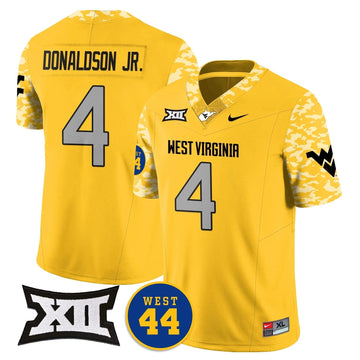 Personalized WVM 2026 Vapor Limited Jersey  - Honor Jerry West - Gold / CJ Donaldson Jr. Stitched