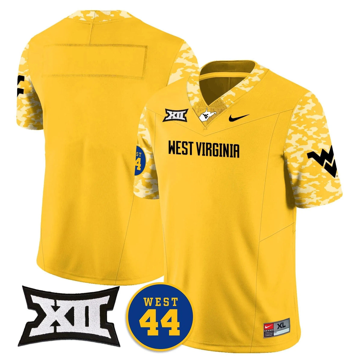 Personalized WVM 2026 Vapor Limited Jersey  - Honor Jerry West - Gold / Team Stitched