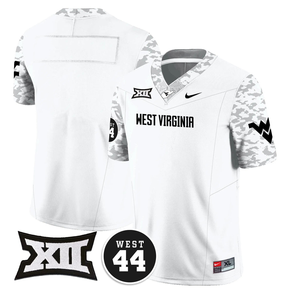 Personalized WVM 2026 Vapor Limited Jersey  - Honor Jerry West - White / Team Stitched