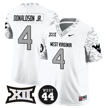 Personalized WVM 2026 Vapor Limited Jersey  - Honor Jerry West - White / CJ Donaldson Jr. Stitched