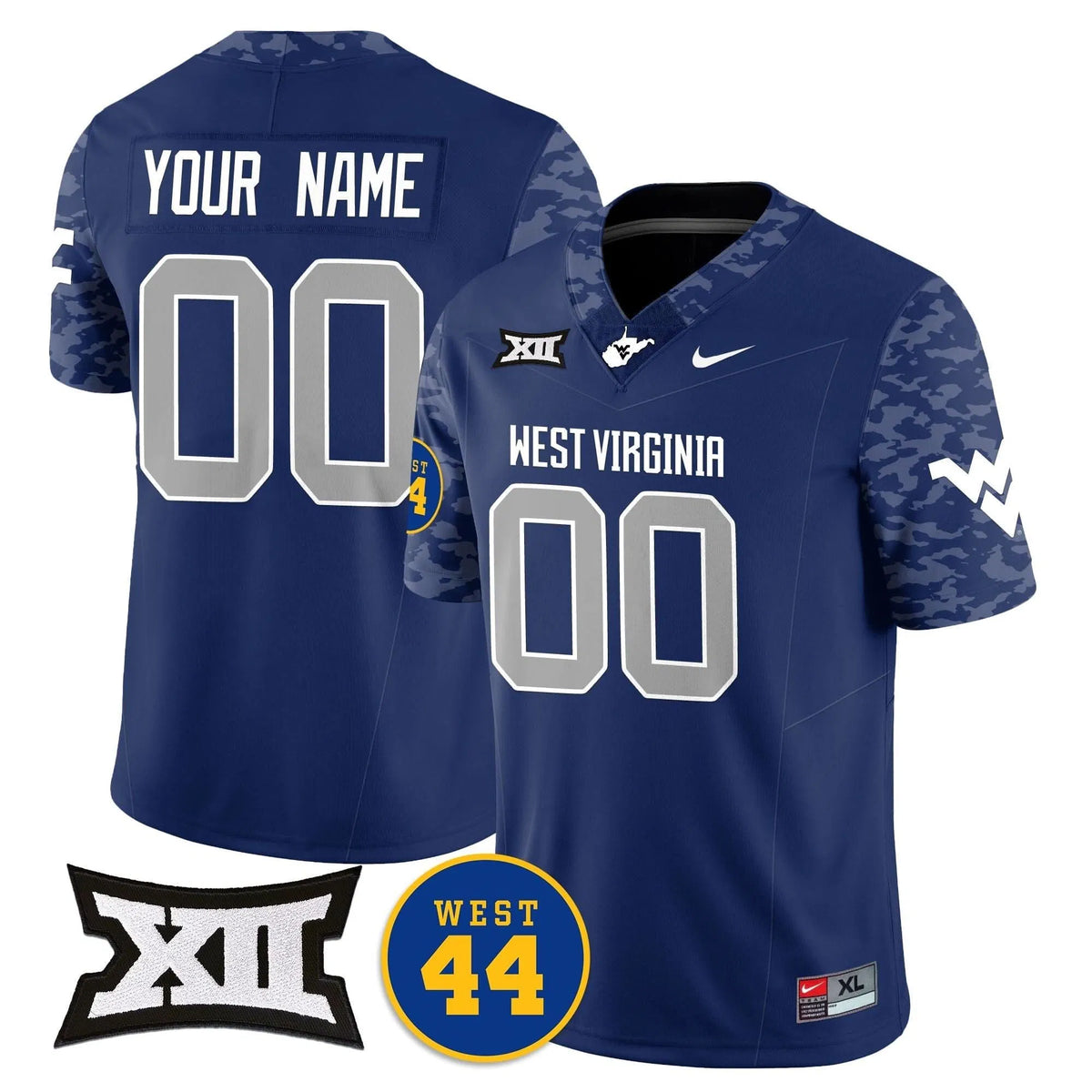 Personalized Custom WVM 2026 Vapor Limited Jersey  - Honor Jerry West - Navy Stitched