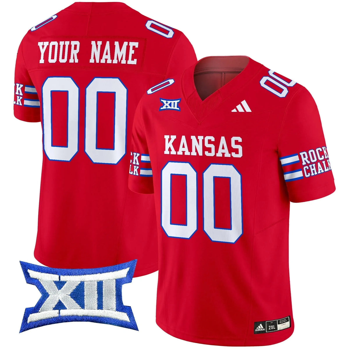 Personalized KJ 2026 Vapor Limited Custom Jersey - Red Stitched