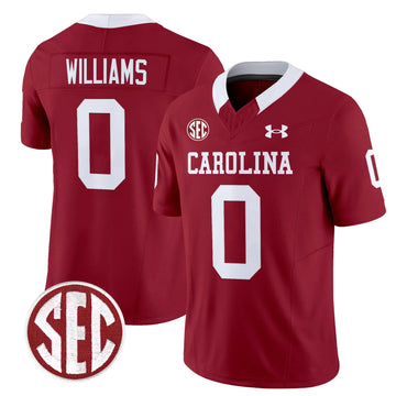 Personalized SCG 1980 Throwback Vapor Limited Jersey - Garnet / Debo Williams Stitched