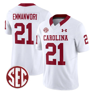 Personalized SCG 1980 Throwback Vapor Limited Jersey - White / Nick Emmanwori Stitched