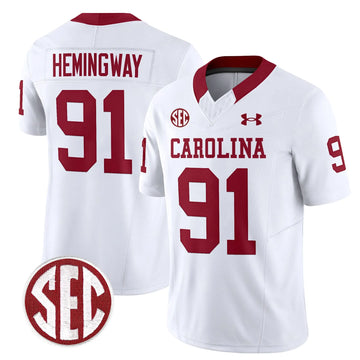Personalized SCG 1980 Throwback Vapor Limited Jersey - White / Tonka Hemingway Stitched