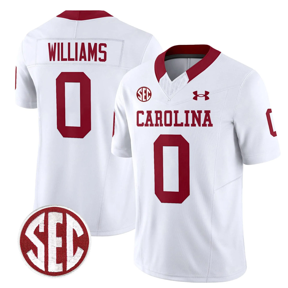 Personalized SCG 1980 Throwback Vapor Limited Jersey - White / Debo Williams Stitched