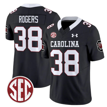 Personalized SCG 1980 Throwback Vapor Limited Jersey V2 - Black / George Rogers Stitched