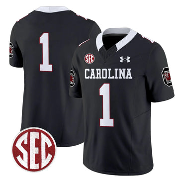 Personalized SCG 1980 Throwback Vapor Limited Jersey V2 - Black / #1 Team Stitched
