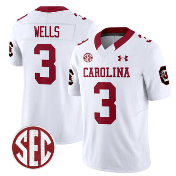Personalized SCG 1980 Throwback Vapor Limited Jersey V2 - White / Juice Wells Stitched
