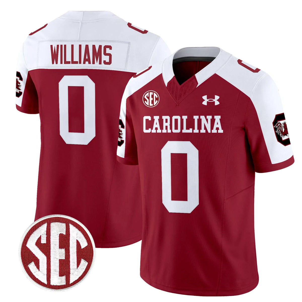Personalized SCG 1980 Throwback Vapor Limited Jersey V2 - Garnet Alternate / Debo Williams Stitched