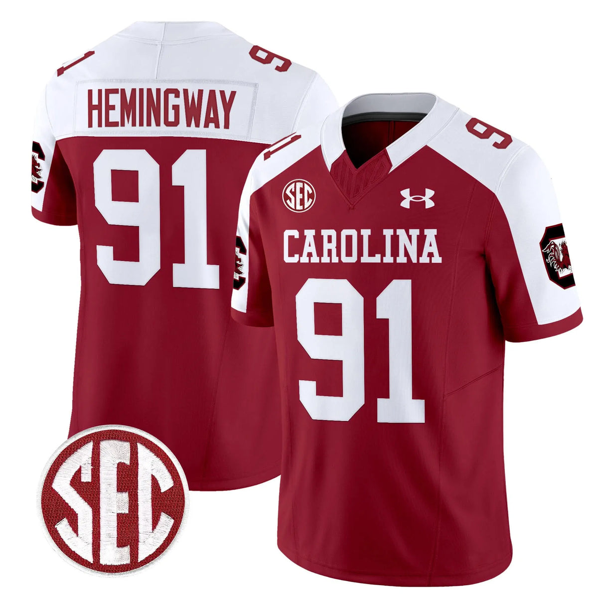 Personalized SCG 1980 Throwback Vapor Limited Jersey V2 - Garnet Alternate / Tonka Hemingway Stitched