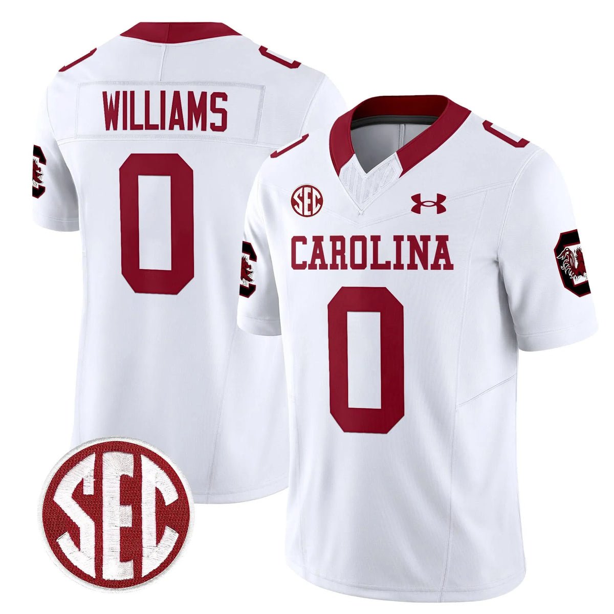 Personalized SCG 1980 Throwback Vapor Limited Jersey V2 - White / Debo Williams Stitched