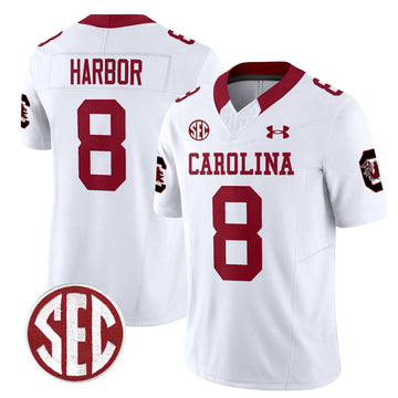Personalized SCG 1980 Throwback Vapor Limited Jersey V2 - White / Nyck Harbor Stitched